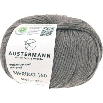 Pletací příze Austermann Merino 160 EXP Barva: 238 BRAUN MELIERT