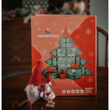 Cleverclixx magnetická stavebnice Adventní kalendář