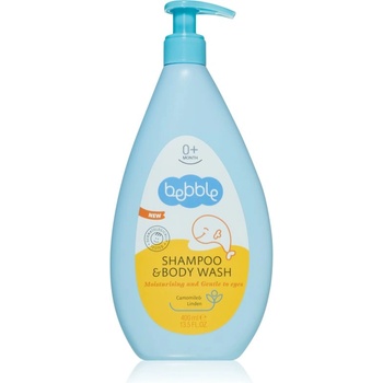 Bebble Shampoo & Body Wash Camomile & Linden шампоан и измиващ гел 2 в 1 за деца 0+ 400ml