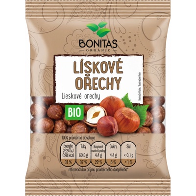 Bonitas Bio lieskové orechy 100 g