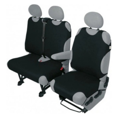 Autopoťah Kegel Bavlnené autotričko pre dodávky 1+2 čierne