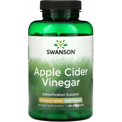 Swanson Apple Cider Vinegar Jablečný Ocet 625 mg 180 kapsúl