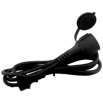 Entac Външен удължител ENTAC, С капак, IP44, 5 м, 3x1.5 мм2 (ESEC44G-5)