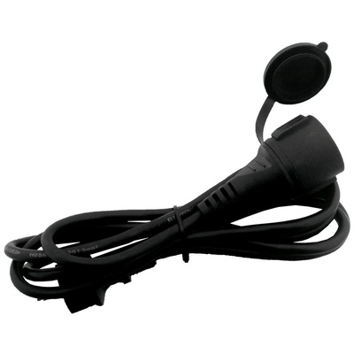 Entac Външен удължител ENTAC, С капак, IP44, 5 м, 3x1.5 мм2 (ESEC44G-5)