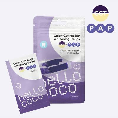 Hello Coco HELLO COCO Bělicí pásky Bělicí pásky s PAP fialové 14 ks