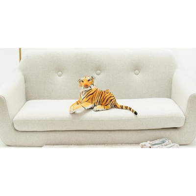 Dear Bear Plyšový tiger 50 cm - oranžový