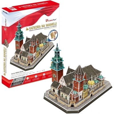 CubicFun 3D puzzle Katedrála na Wawelu 101 ks
