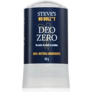 Steve's No Bull***t Deo Zero натурален твърд дезодорант за мъже и жени 60 гр