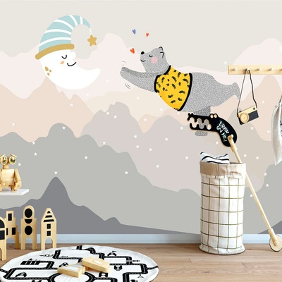 Art gift Детски фототапет - Сънят на Мечо