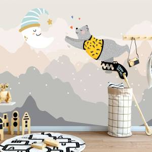 Art Gift Decor Детски фототапет - Сънят на Мечо