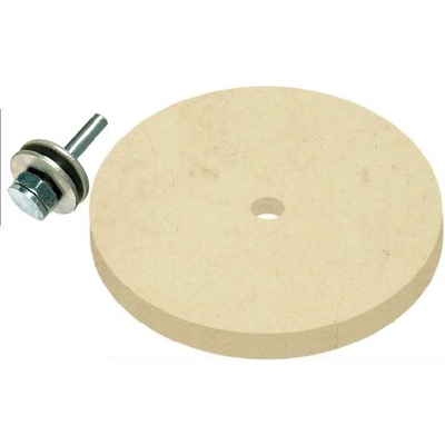 MAGG leštící filcový kotouč 100x12mm se stopkou BL9340100