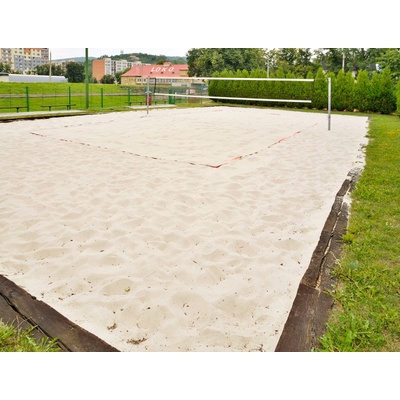 DOR-SPORT Sloupky beachvolejbal 102 mm klasická délka + prodloužená pouzdra a víčka