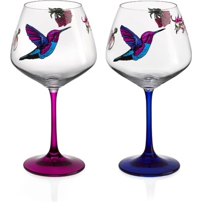 Crystalex Sklenice na červené víno Flying Gems 2 x 580 ml