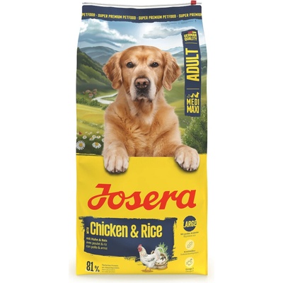 Josera Medi/Maxi Adult kuracie a ryža 12,5 kg