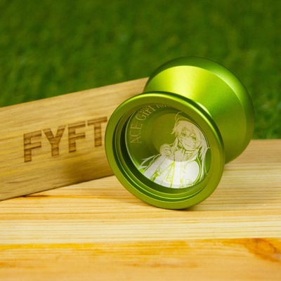 Gravitation 6 je tip na tvé první kovové yoyo od Ace-Yo Anime zelená