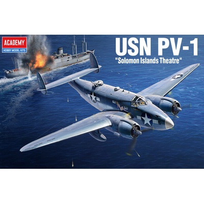 ACADEMY Model Kit letadlo 12347 USN PV-1 Solomon Islands Theatre 1:48