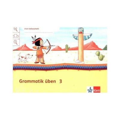 Mein Indianerheft. Grammatik ben. Arbeitsheft Klasse 3 5-er Paket