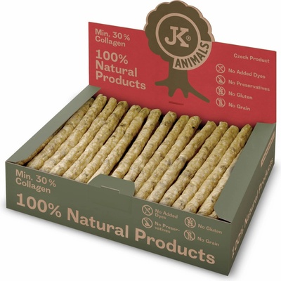 JK ANIMALS Natural Tyč s držkami 22 cm 50 ks