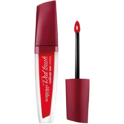 Deborah Milano tekutá matná rtěnka Red Touch 06 Bright Red 5 ml