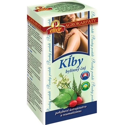 Agrokarpaty čaj bylinný na kĺby 20 x 2 g
