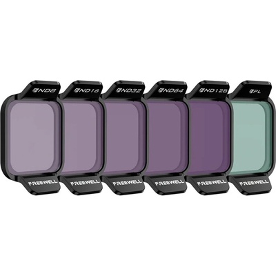Freewell - 6 denných filtrov Standard pre DJI Flip / Lito X1 IN-FW-DFL-STD