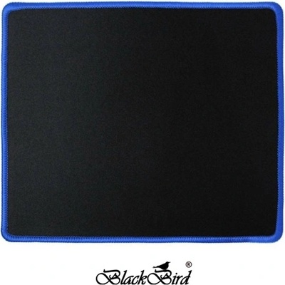 BlackBird Подложка за мишка Gamer NanoGlide 21x25 см, дебелина 3 мм, със сини шевове по краищата (BH1832)