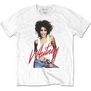 Whitney Houston Wanna Dance Photo White XL Риза (WHITTS06MW04)