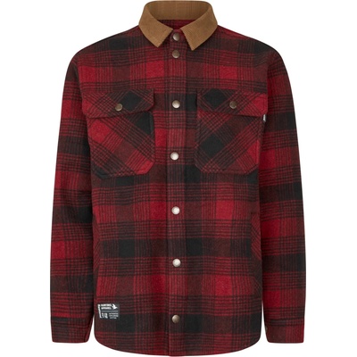 Seeland Мъжка риза с копчета Seeland Canada Yukon Hemd Shirt - Red Check - размер 3XL (033-2989-0215)