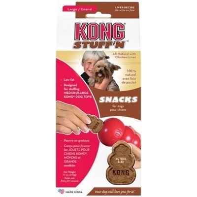 KONG Keksy s pečeňou L 312 g