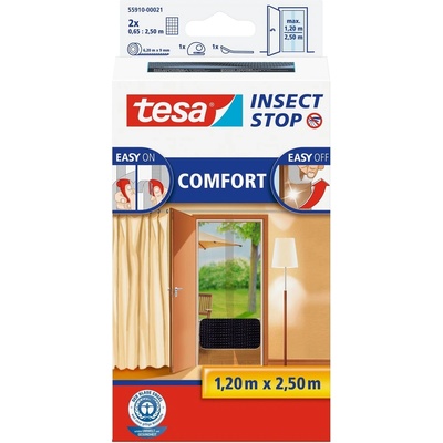 Tesa Insect Stop Comfort 55910-00021-00 2 x 0,65 m x 2,5 m antracitová – Zbozi.Blesk.cz