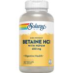 SOLARAY Бетаин HCl капсули - 250 вег. капсули