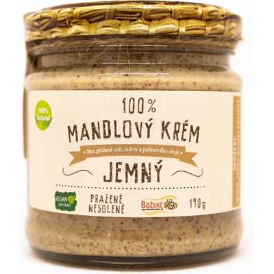 Božské Oříšky mandlový krém jemné 190 g