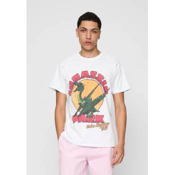 MERCHCODE Тениска Jurassic Park Isla Nybla Tee white XXLUB-MC835-00220 - Черен, размер XS