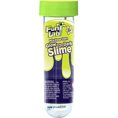 Fun Lab Výroba svítícího slizu ve tmě Zelený