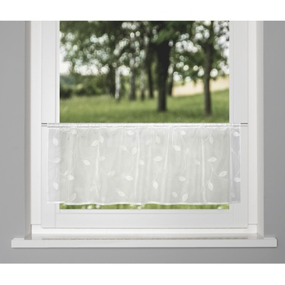 Home Wohnideen vitrážková záclona 23262 SHARY 0105 biela 45x145 cm (v x s)