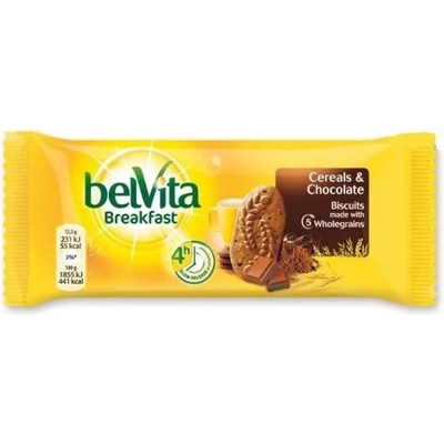 belVita Пълнозърнести бисквити Belvita шоколад 50гр