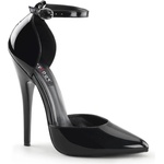 Pleaser USA Pleaser Domina-402 Blk Pat 38