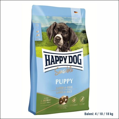 Happy Dog Sensible Puppy Lamb & Rice 4 kg