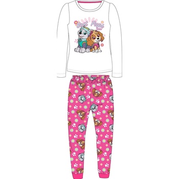 Image 1 of EPlus Пижама за момичета Paw Patrol, бяла Размер - деца: 128