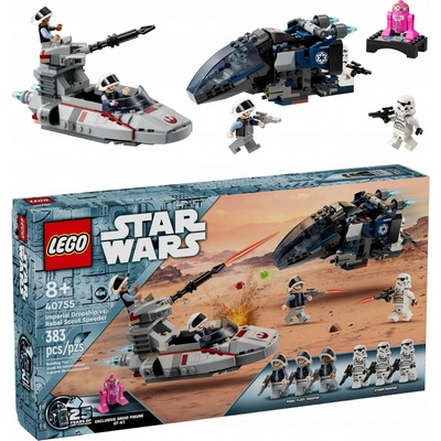 LEGO® Star Wars 40755 Imperiální výsadková loď vs. povstalecký průzkumný spídr