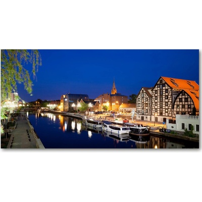 Fotoobraz na skle nočné Bydgoszcz 100x50 cm