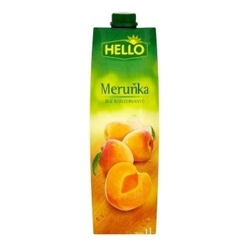 Hello meruňka 1 l