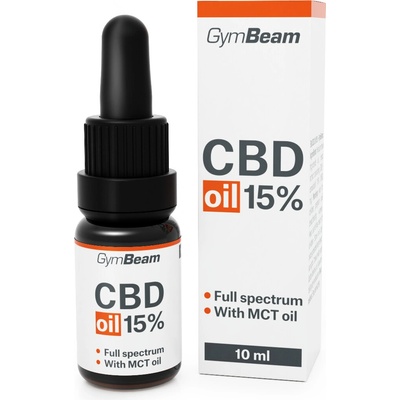 GymBeam CBD olej 15% 10 ml