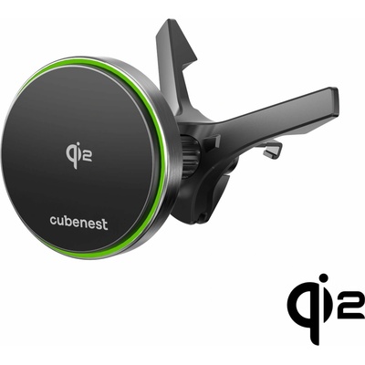 CubeNest Qi2 Magnetic Wireless car charger SQ1C0