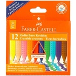 Faber-Castell 12-цветен комплект тънки пастели Faber-Castell с изтриваемо мастило (122520)