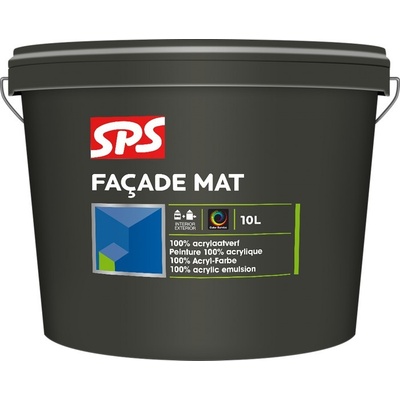 SPS Fasádní akrylátová barva - mat 4l, Vzhled mat, Barevný odstín báze 4 l