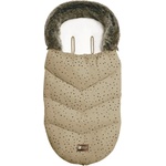 Kikkaboo Чувалче за количка Kikkaboo - Luxury, Fur Dots, Beige (31108040095)