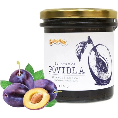 Ovocňák Slivkový lekvár 380 g