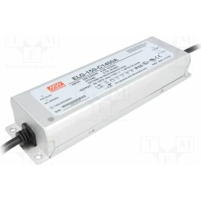 MEAN WELL ELG-150-C1400A Napájecí zdroj: spínaný; LED; 150W; 54÷107VDC; 700÷1400mA; IP65