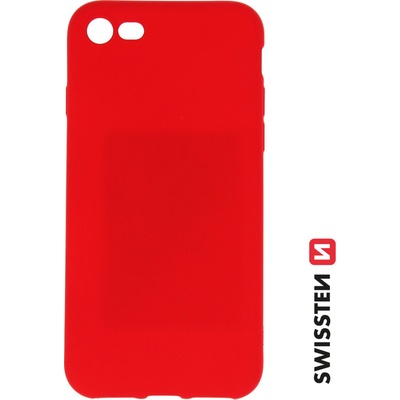 SWISSTEN Soft Joy Apple iPhone 7 / 8 / SE (2020) / SE (2022) červené